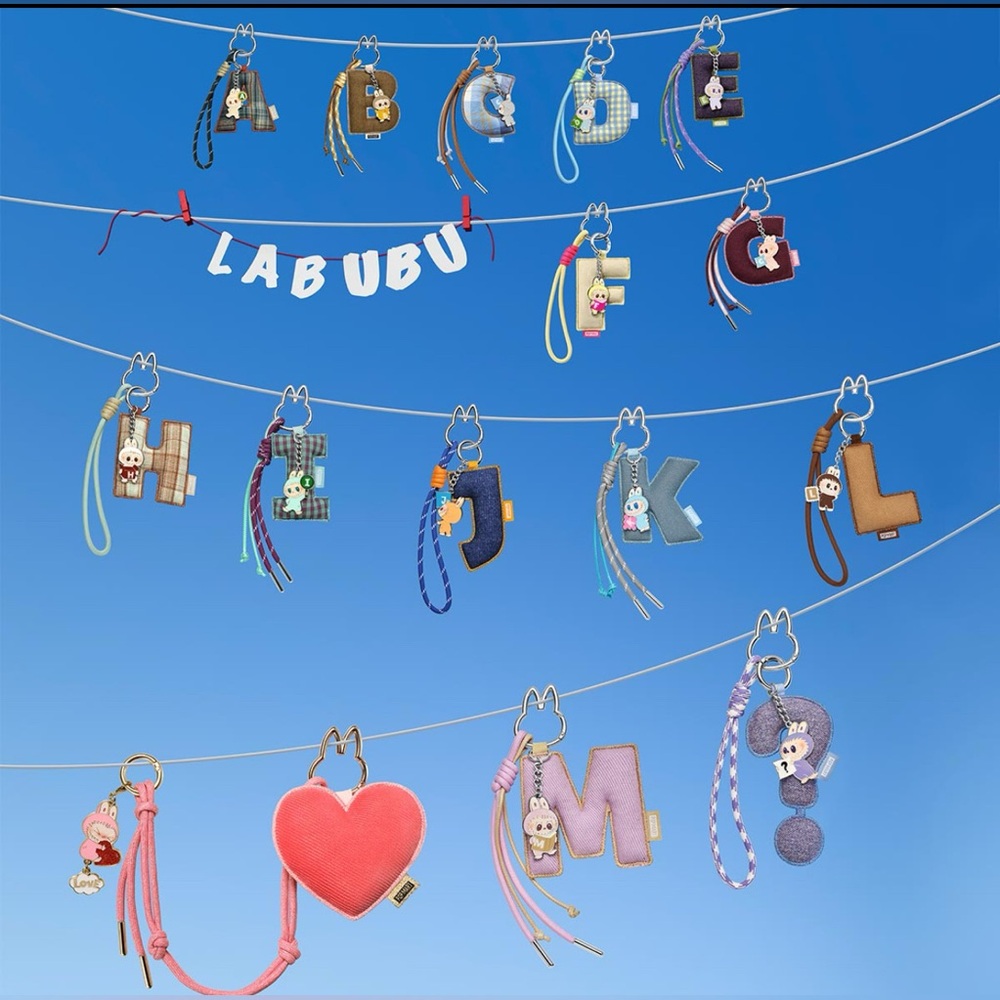 (A-Z) Letter Pendant - THE MONSTER Pin for Love Series - Picture 4 of 14